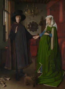 "El matrimonio Arnolfini" - Van Eyck
