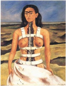 "La columna rota (Autorretrato)" - Frida Kahlo
